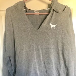 Grey VS PINK sweatshirt